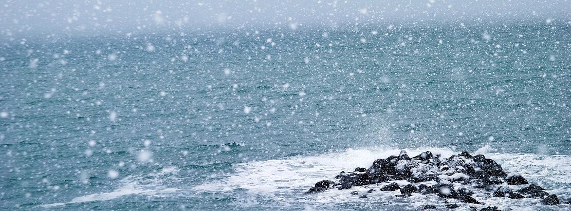 今季最大寒波の中、日本海側に出張しました。